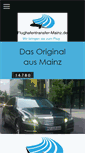 Mobile Screenshot of flughafentransfer-mainz.de